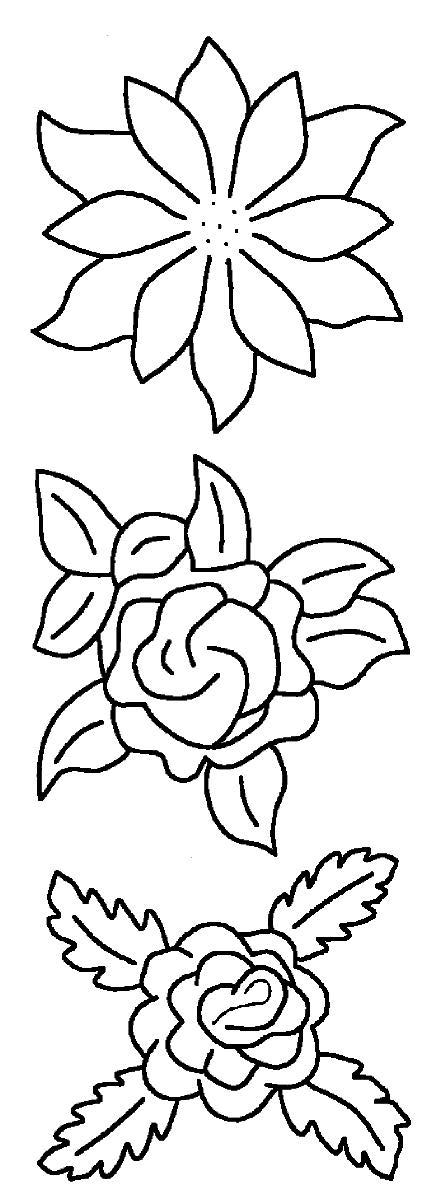 PLANTILLA FLORES  15.3 X 45.7CM (Min. 2 Uds)